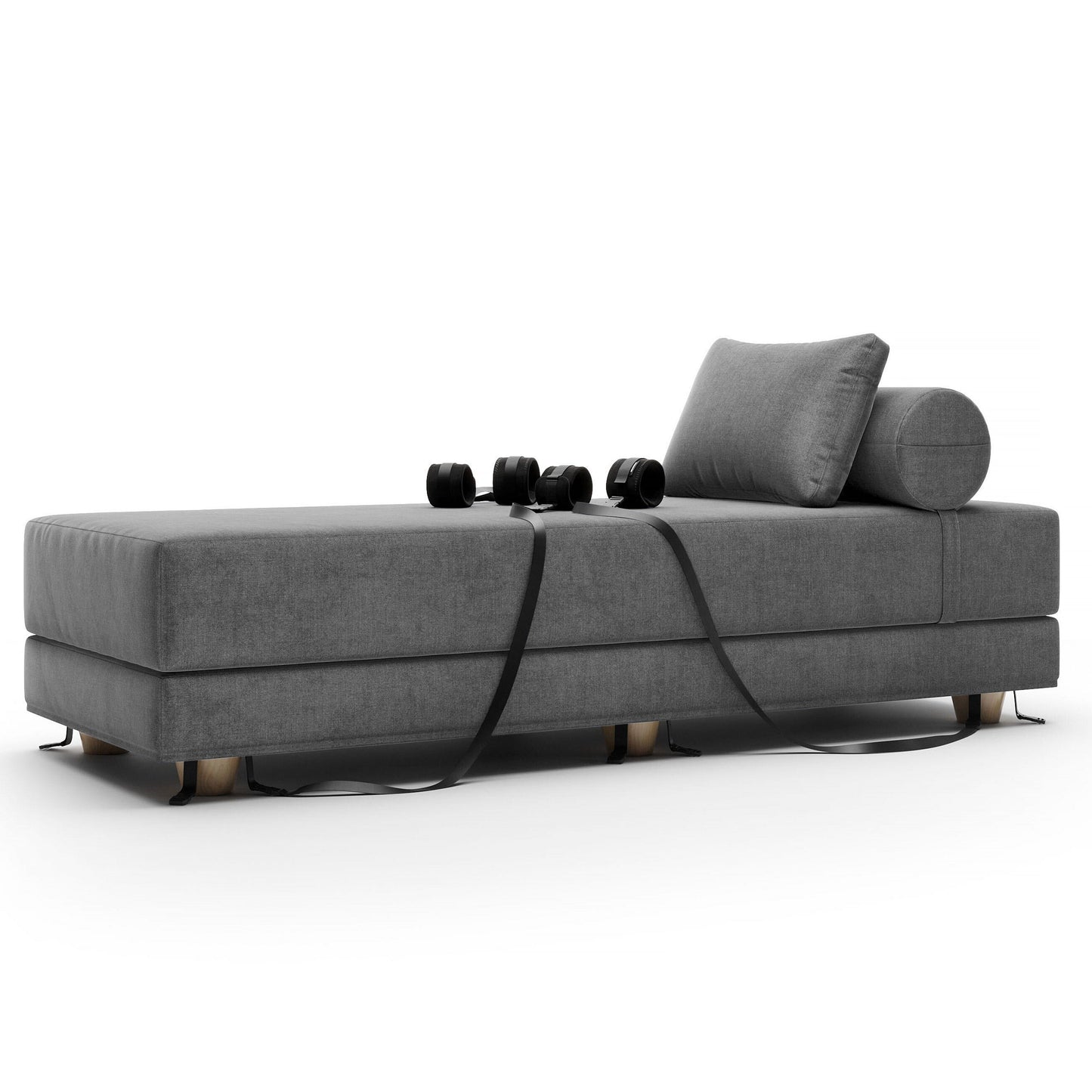 Black Label Divan Daybed with Cuffs Liberator