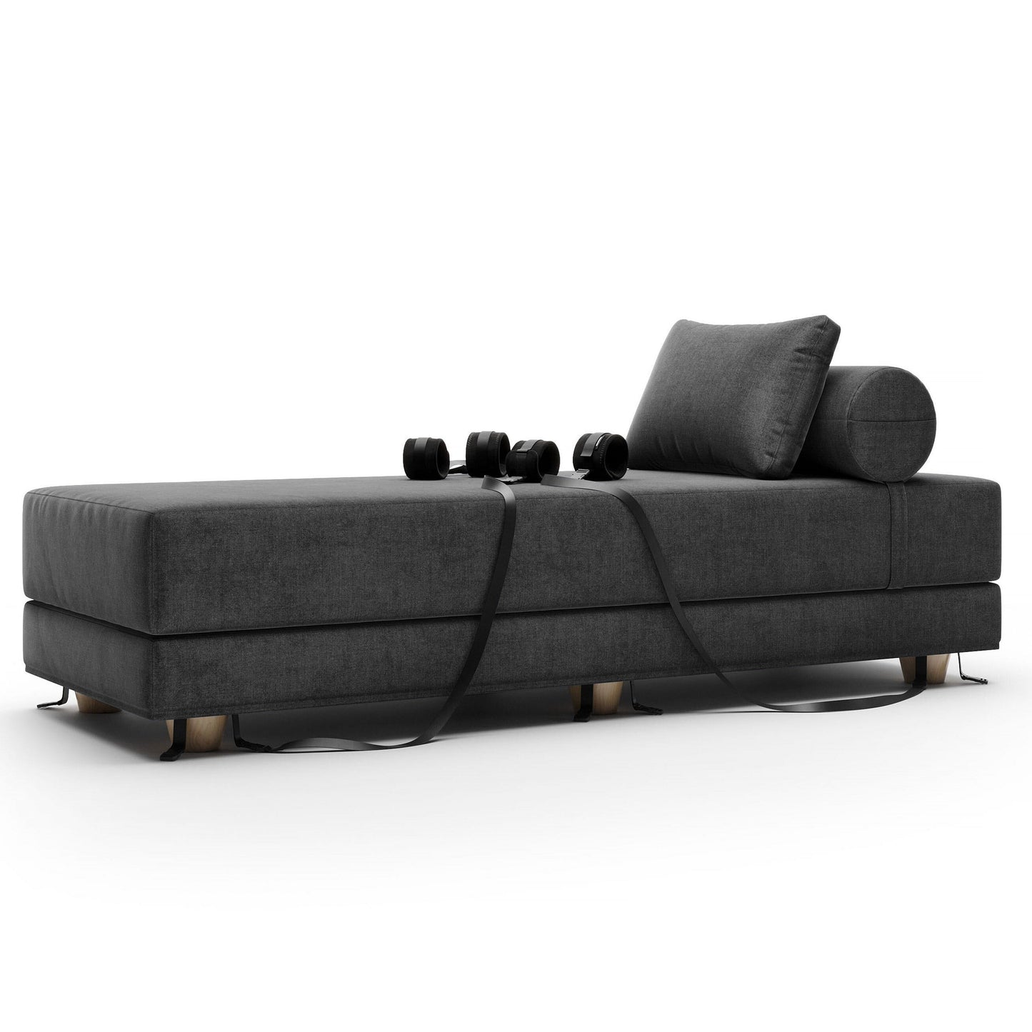 Black Label Divan Daybed with Cuffs Liberator