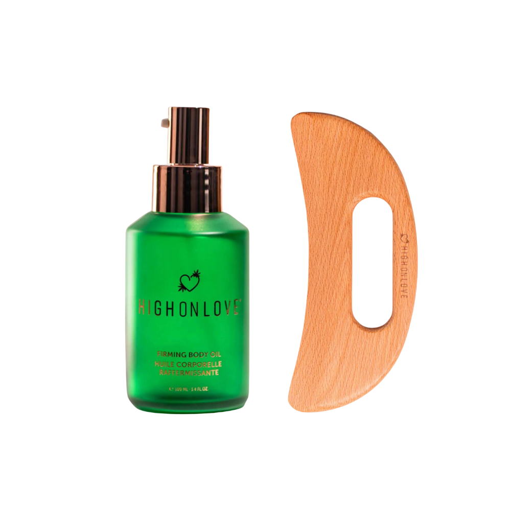 Firming Body Oil and Gua Sha Set HighOnLove Success