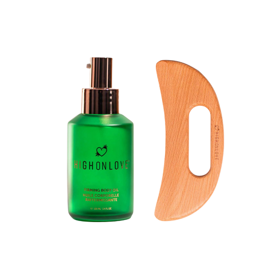 Firming Body Oil and Gua Sha Set HighOnLove Success