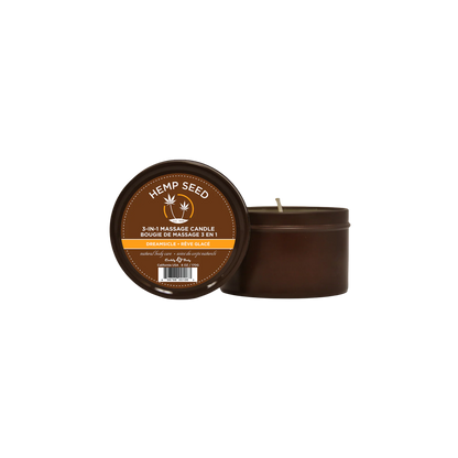 Massage Candle - Hemp Seed