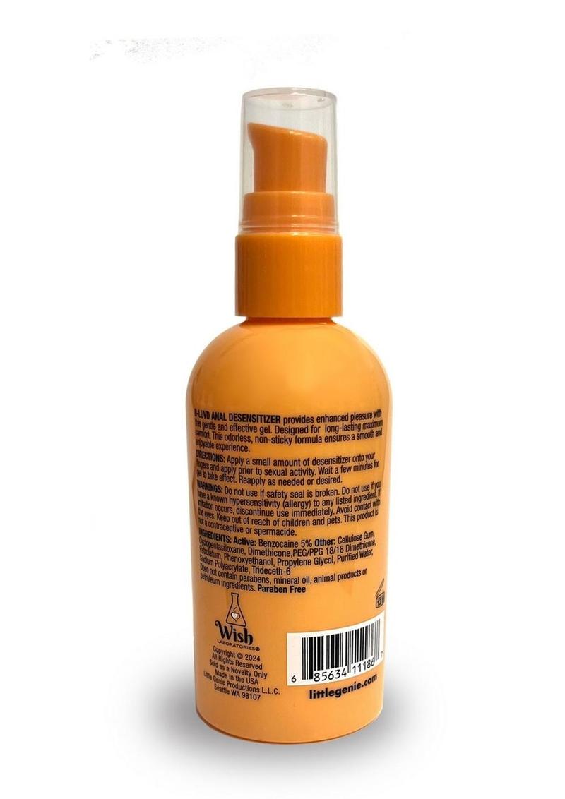 Anal Desensitizing Lubricant 4oz